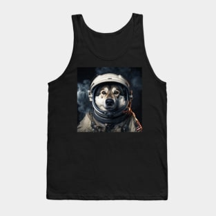 Astro Dog - Norwegian Elkhound Tank Top